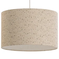 Woood Hanglamp Loft Metaal/Bouclé Naturel Met Stippen