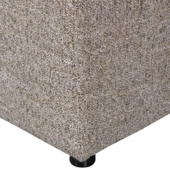 Woood Hocker Allure Geweven Stof Bruin Melange