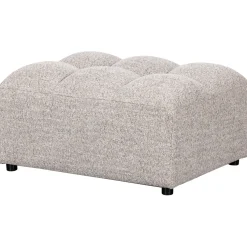 Woood Hocker Allure Geweven Stof Naturel Melange