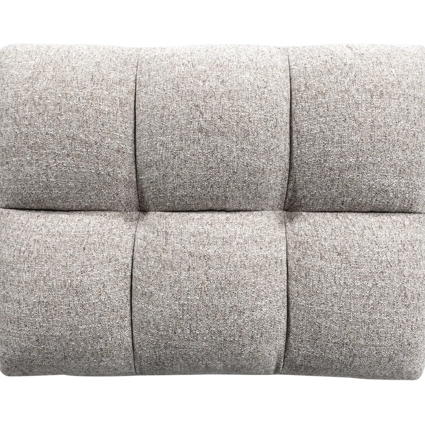 Woood Hocker Allure Geweven Stof Naturel Melange