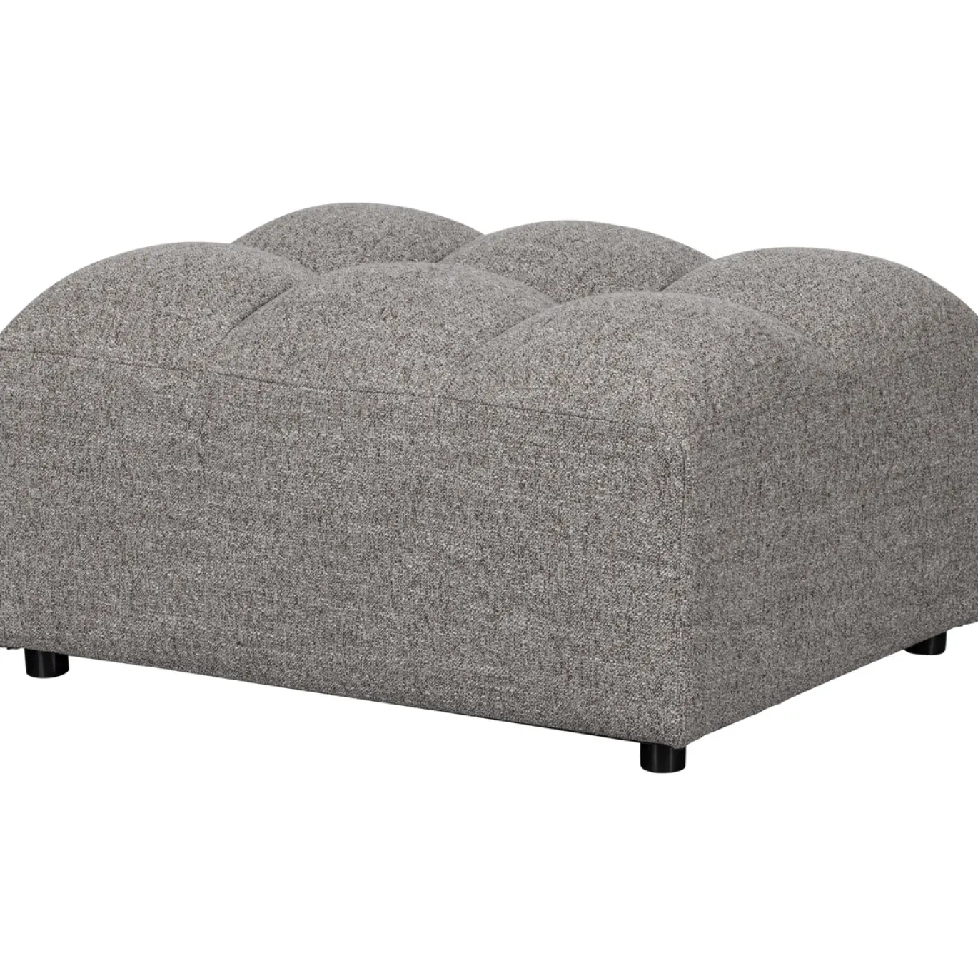 Woood Hocker Allure Geweven Stof Klei Melange