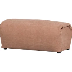 Woood Hocker Baggy Geweven Chenille Oudroze