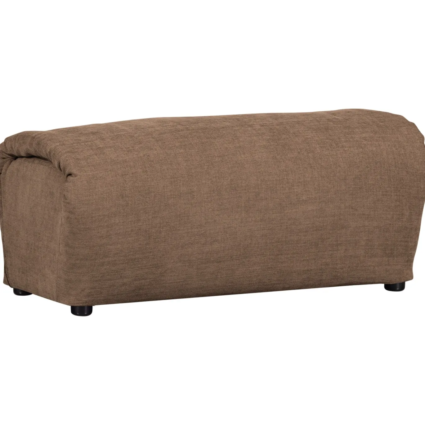 Woood Hocker Baggy Geweven Chenille Bruin