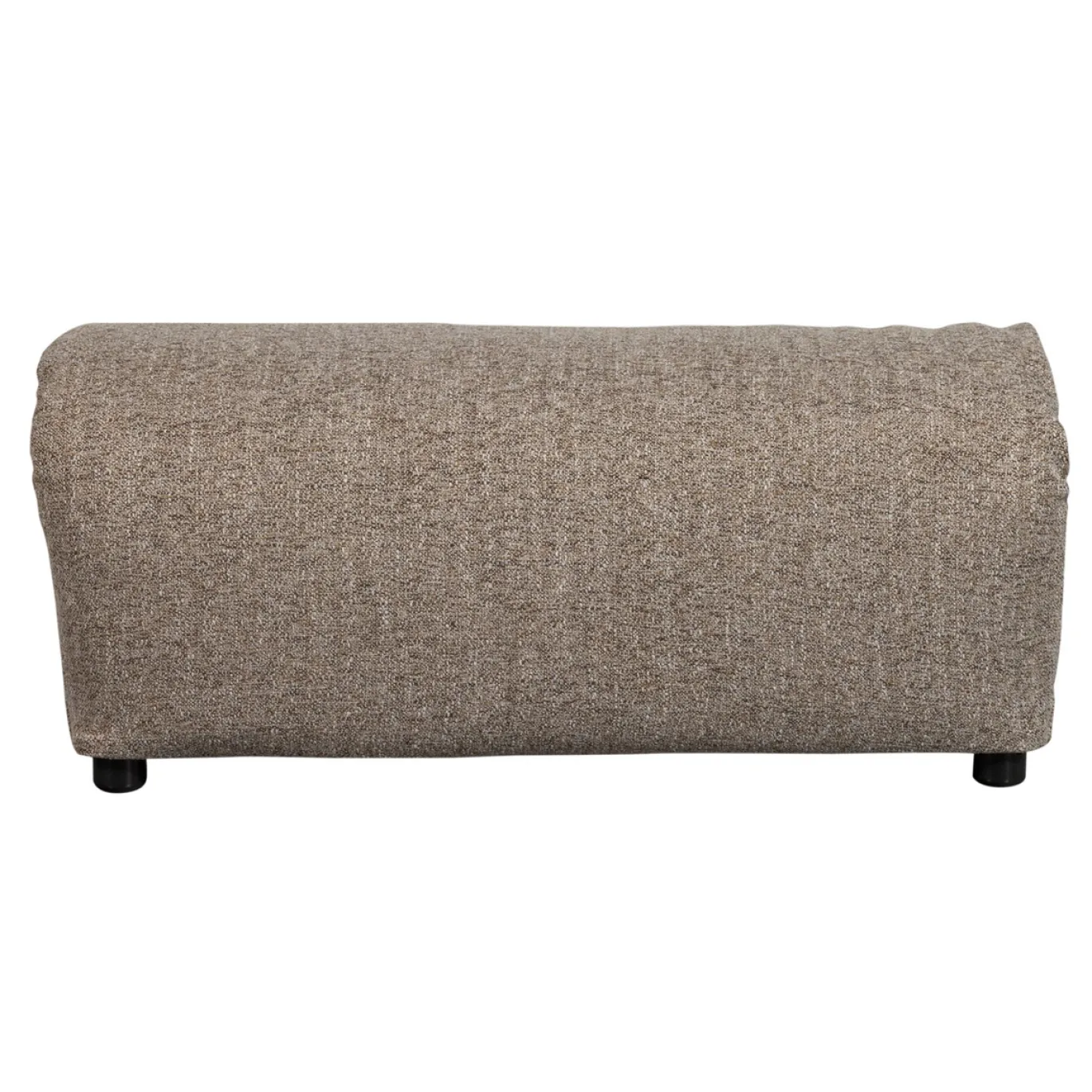 Woood Hocker Baggy Geweven Stof Bruin Melange