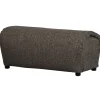 Woood Hocker Baggy Geweven Stof Warmgrijs Melange