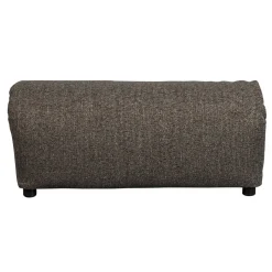 Woood Hocker Baggy Geweven Stof Warmgrijs Melange