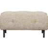 Woood Hocker Lloyd Grof Geweven Naturel Melange