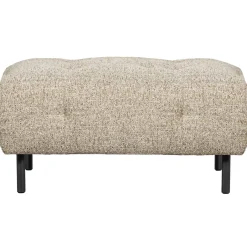 Woood Hocker Lloyd Grof Geweven Naturel Melange