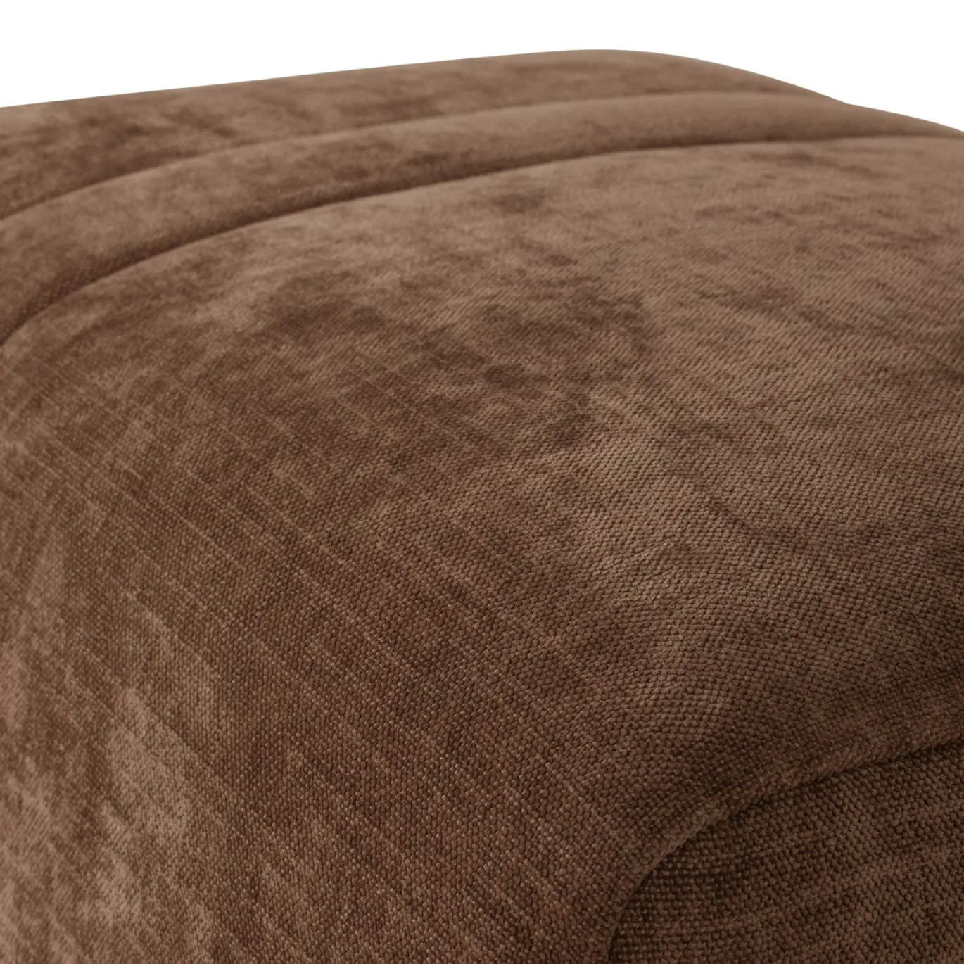 Woood Hocker Omaire Chenille Lichtbruin