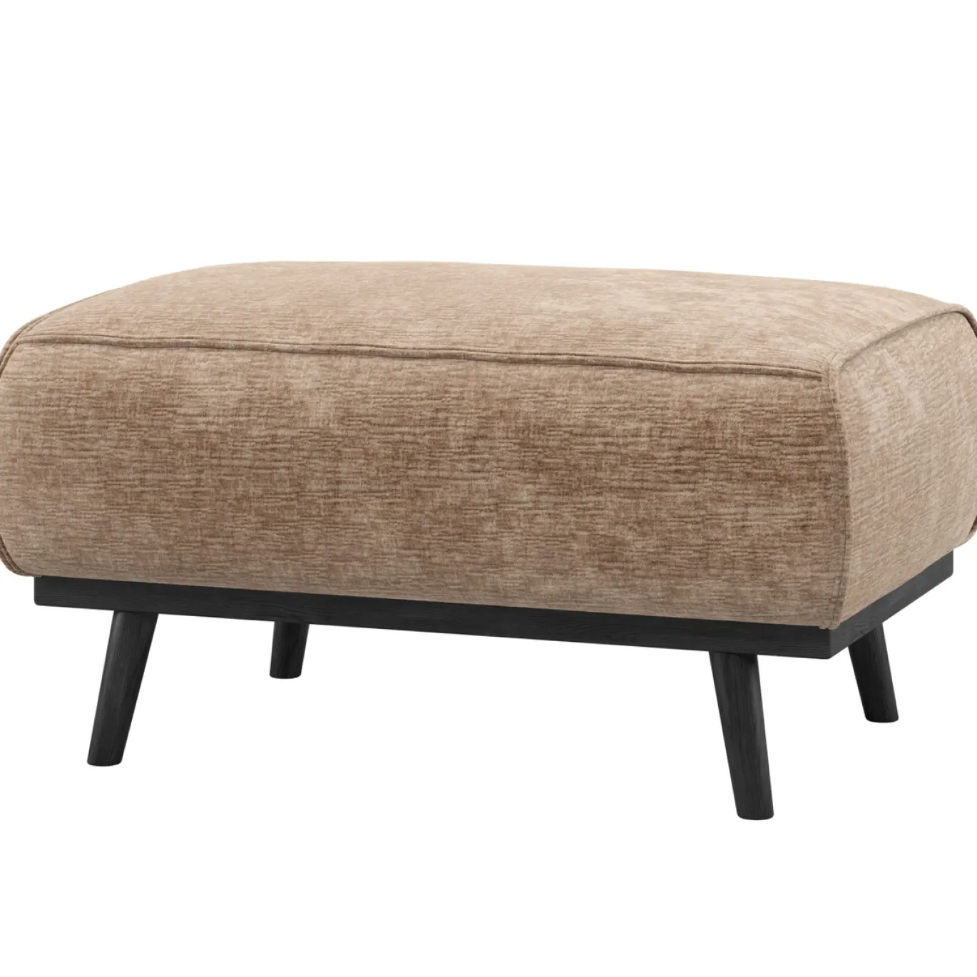Woood Hocker Statement Chenille Velvet Taupe