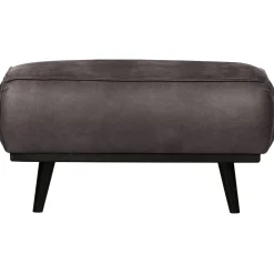 Woood Hocker Statement Ecoleer Donkergrijs