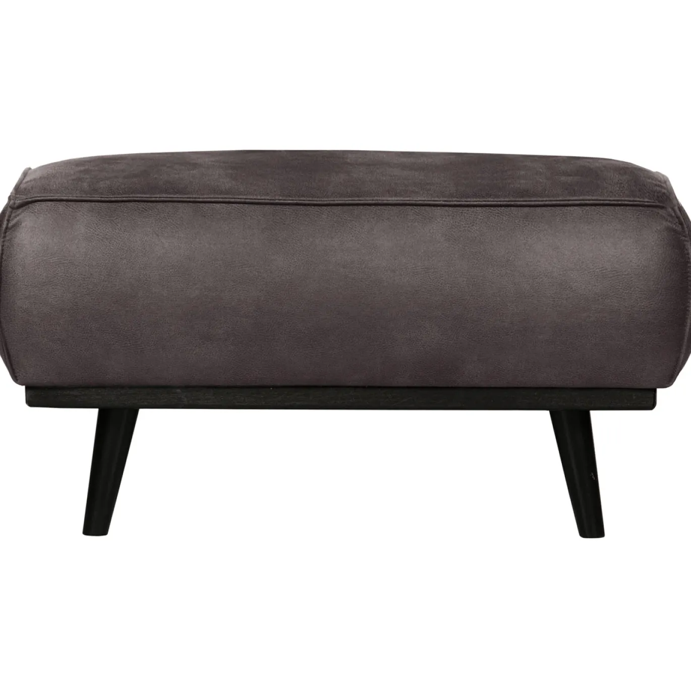 Woood Hocker Statement Ecoleer Donkergrijs