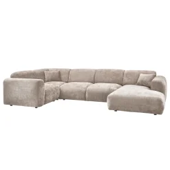 Woood Hoekbank Cloud Links Chenille Naturel