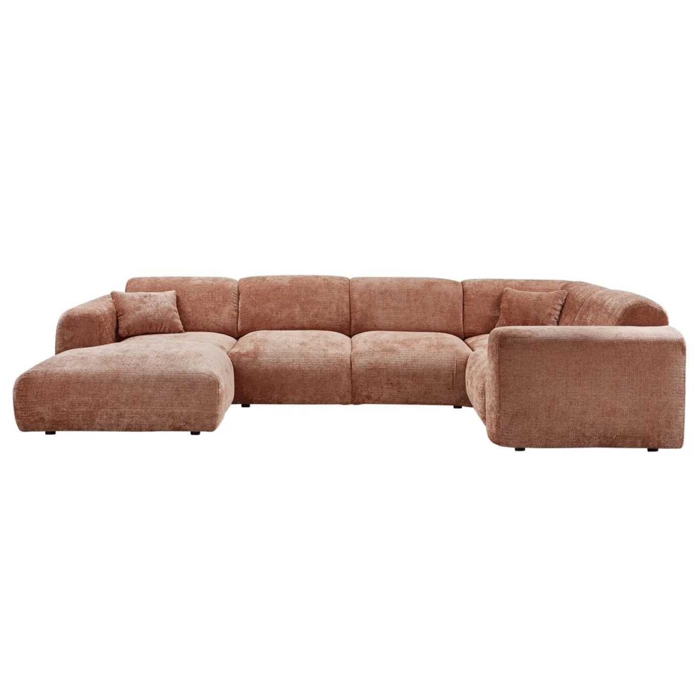 Woood Hoekbank Cloud Rechts Chenille Terra