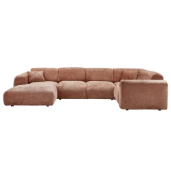 Woood Hoekbank Cloud Rechts Chenille Terra