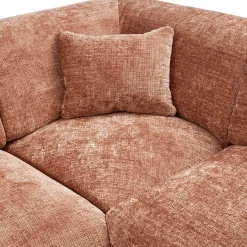 Woood Hoekbank Cloud Rechts Chenille Terra
