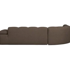 Woood Hoekbank Mojo Links Boucle Bruin Melange