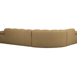 Woood Hoekbank Mojo Links Boucle Geel/bruin Melange