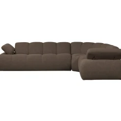 Woood Hoekbank Mojo Rechts Boucle Bruin Melange