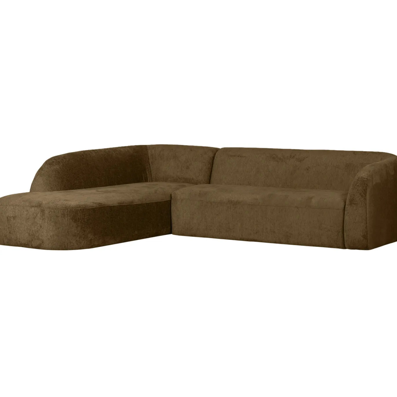 Woood Hoekbank Sloping Links Velvet Brass