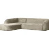 Woood Hoekbank Sloping Links Velvet Wheatfield
