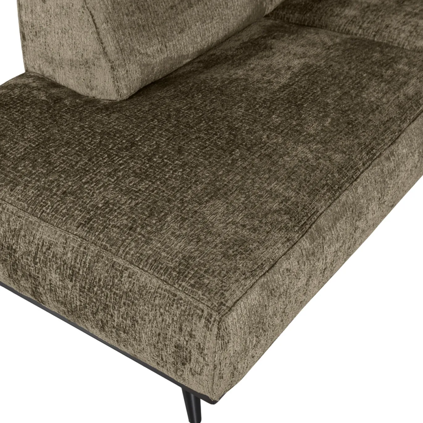 Woood Hoekbank Statement Links Structure Velvet Bonsai