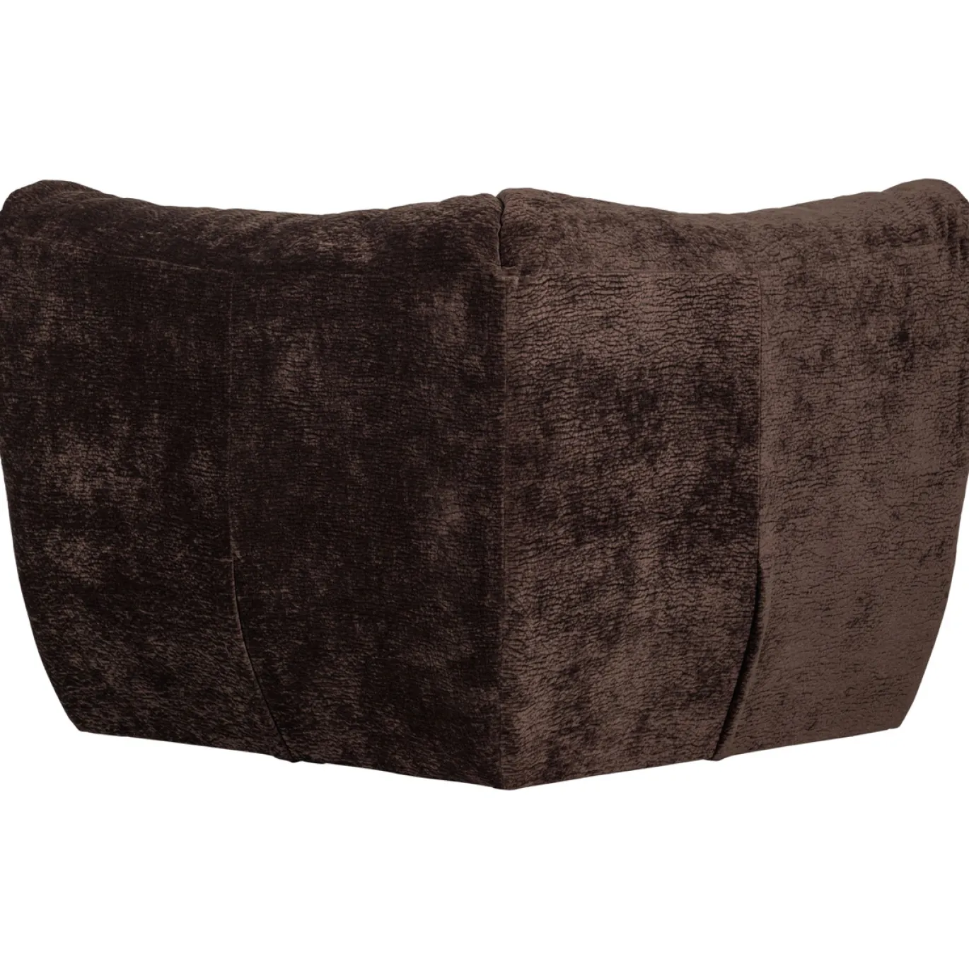 Woood Hoekelement Baggy 3d Chenille Donkerbruin