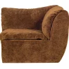 Woood Hoekelement Baggy 3d Chenille Middenbruin