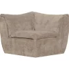 Woood Hoekelement Baggy 3d Chenille Zand