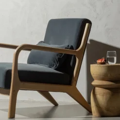 Woood Kruk Bikkel Hout Naturel Ø28cm