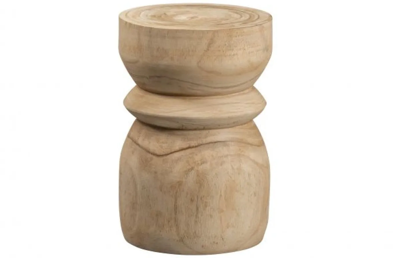 Woood Kruk Bikkel Hout Naturel Ø28cm