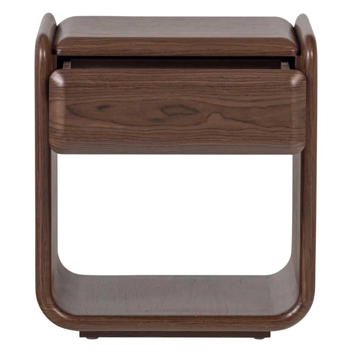 Woood Ladekast/nachtkastje Elura 1 Lade Hout Fineer Bruin