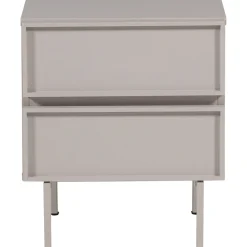 Woood Ladekast/nachtkastje Tours 2 Lades Melamine/MDF Zand