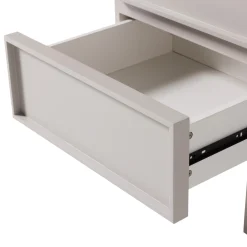 Woood Ladekast/nachtkastje Tours 2 Lades Melamine/MDF Zand
