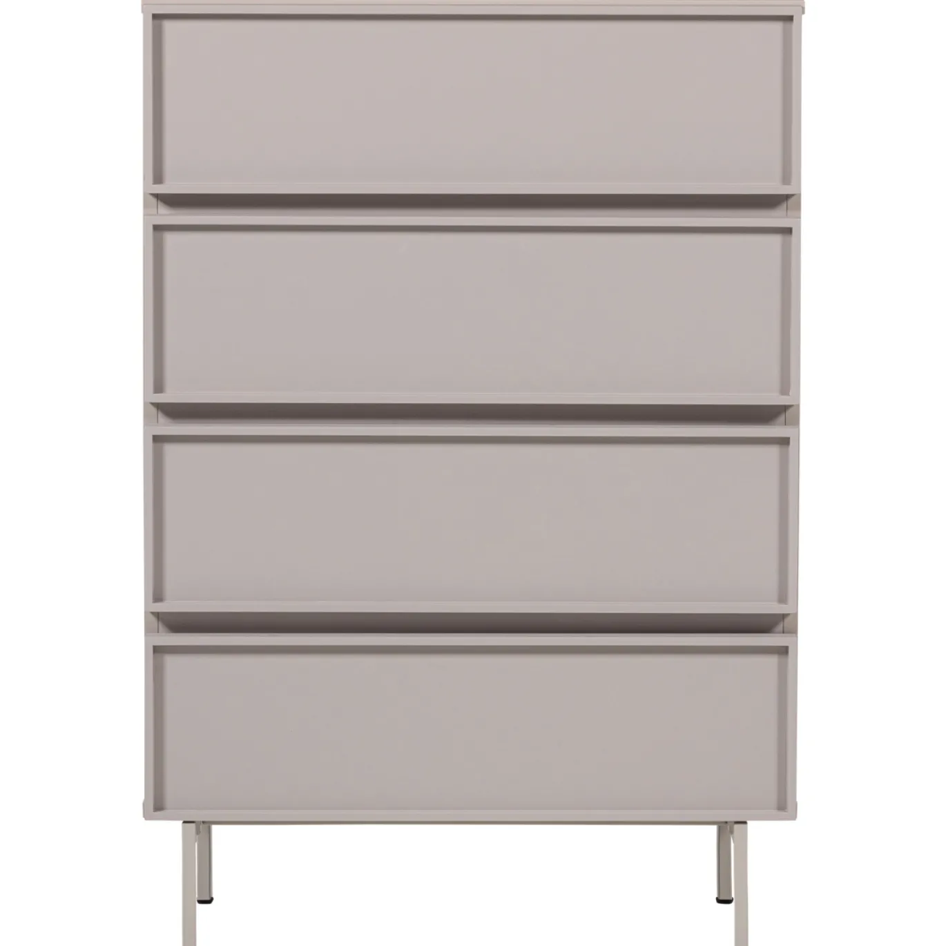 Woood Ladekast Tours 4 Lades Melamine/MDF Zand