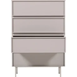 Woood Ladekast Tours 4 Lades Melamine/MDF Zand