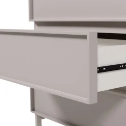 Woood Ladekast Tours 4 Lades Melamine/MDF Zand