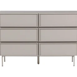 Woood Ladekast Tours 6 Lades Melamine/MDF Zand
