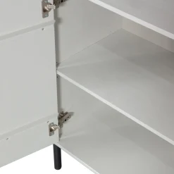 Woood Lage Kast Xina Kast Grenen Wolkengrijs