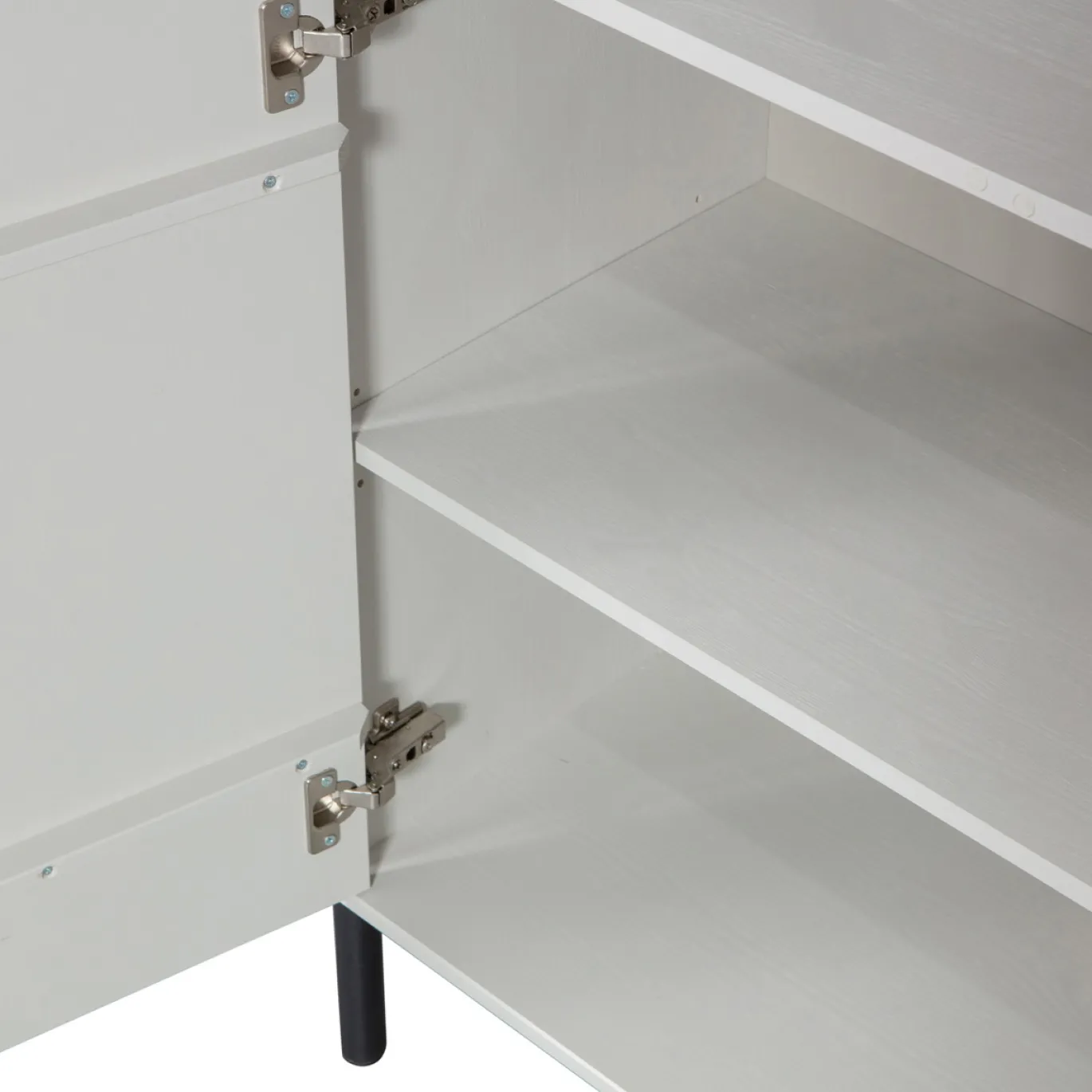 Woood Lage Kast Xina Kast Grenen Wolkengrijs
