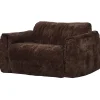 Woood Loveseat Baggy 3d Chenille Donkerbruin