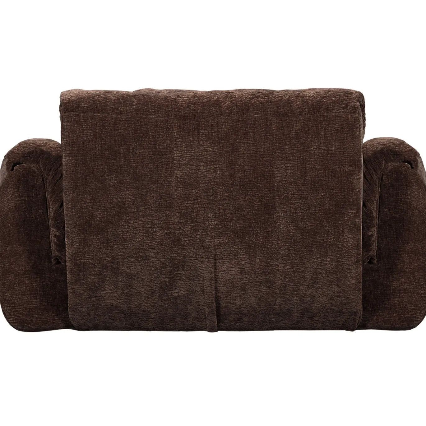 Woood Loveseat Baggy 3d Chenille Donkerbruin