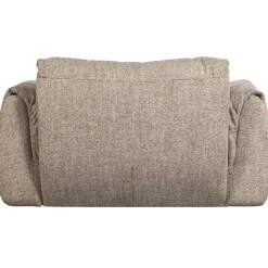 Woood Loveseat Baggy Geweven Stof Bruin Melange