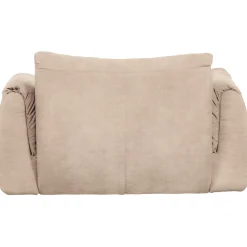 Woood Loveseat Baggy Geweven Chenille Zand