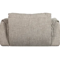Woood Loveseat Baggy Geweven Stof Naturel Melange