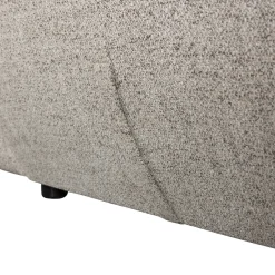 Woood Loveseat Baggy Geweven Stof Naturel Melange