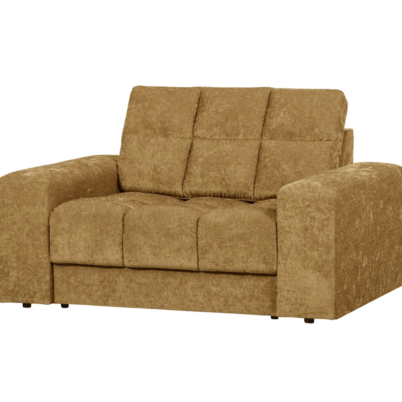 Woood Loveseat Second Date Vintage Goud