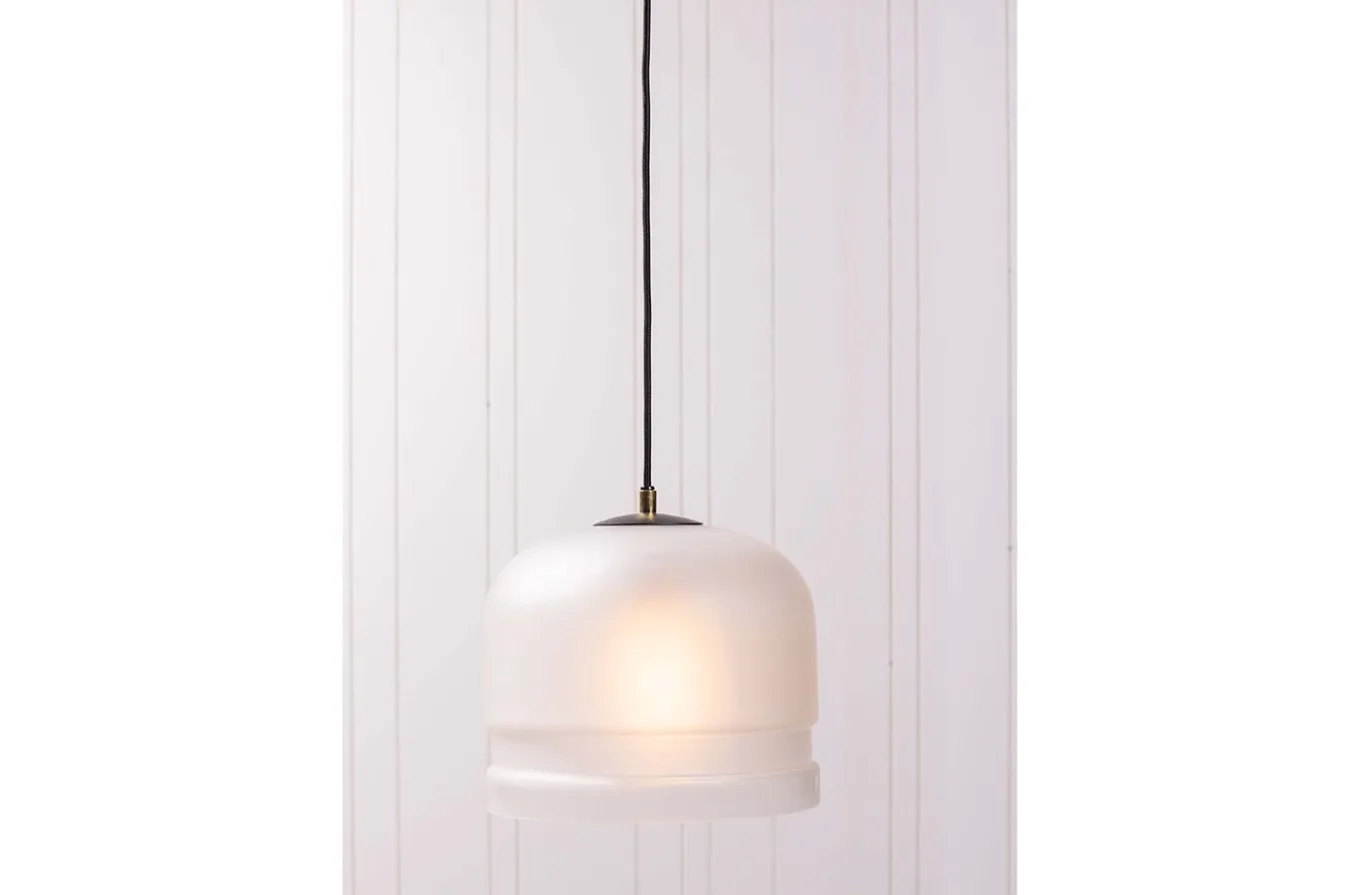 Woood Micah Hanglamp Glas Off White