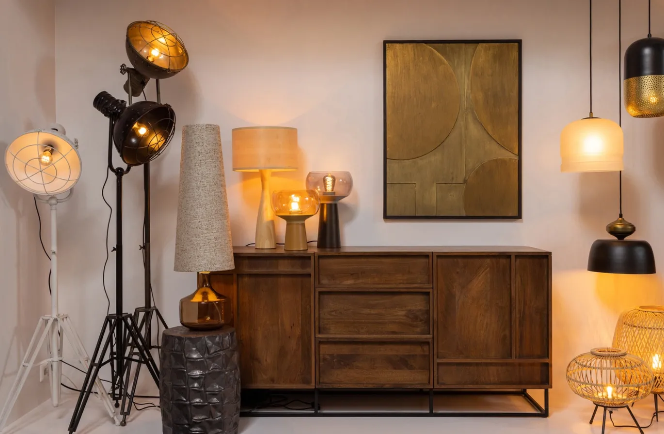Woood Micah Hanglamp Glas Off White