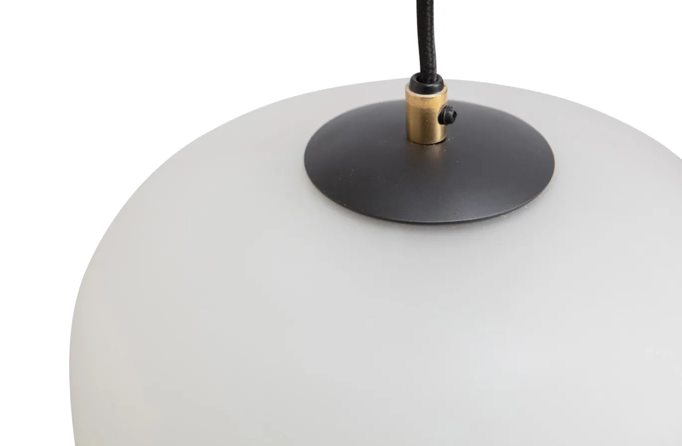 Woood Micah Hanglamp Glas Off White